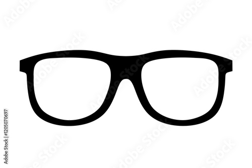 vintage glasses icon vector on white background. glasses icon