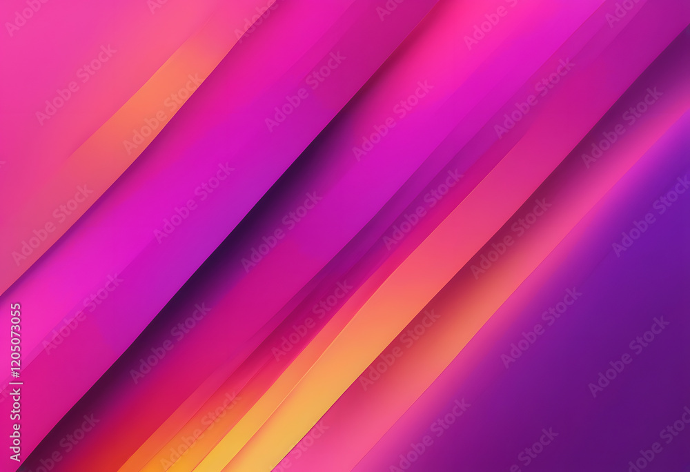 Fototapeta premium Purple yellow pink gradient background retro texture pastel color gradients banner backdrop design.
