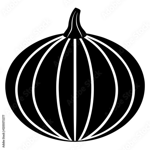  Indian pumpkin tinder silhouette vector illustration 