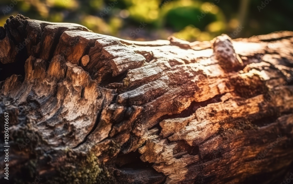 Close-up of an Old Tree Trunk Close-up of an Old Tree Trunk