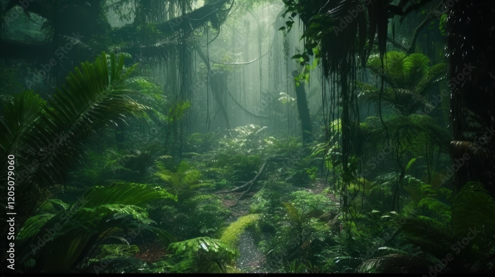 Fototapeta premium Mystical Rainforest