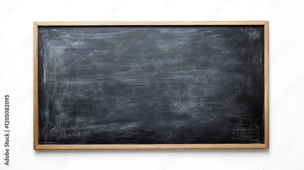 Wooden framed blackboard