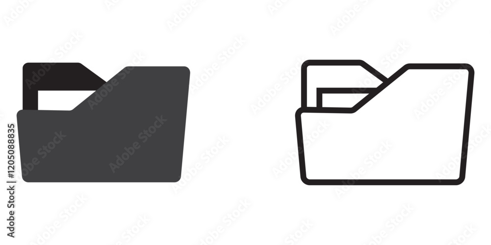 Print File folder icon Symbol set collection . 1176 Print File folder icon Symbol set collection . 1176