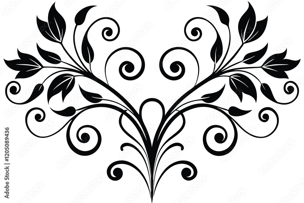 floral design elegant and ornaments floral design elegant and ornaments