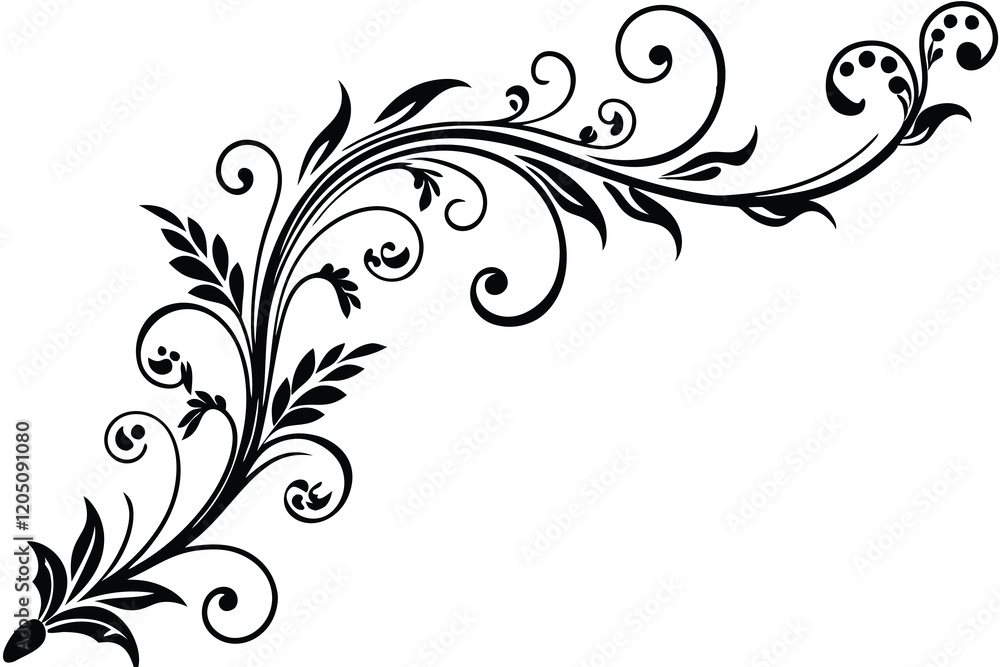 floral design elegant and ornaments floral design elegant and ornaments