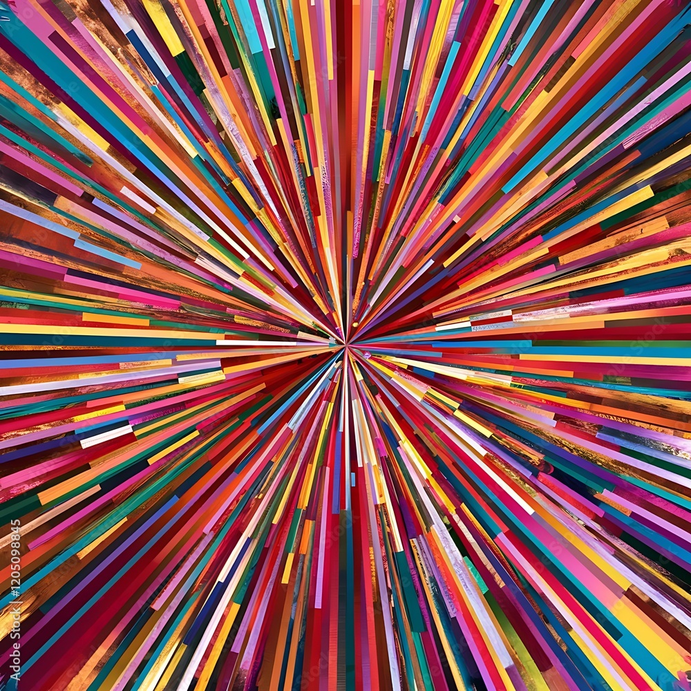 Abstract background with colorful striped patterns Abstract background with colorful striped patterns