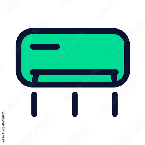 air conditioner icon design	