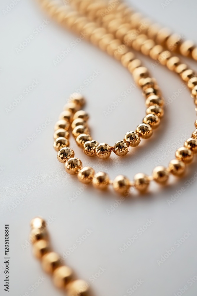 Gold jewelry close-up Gold jewelry close-up