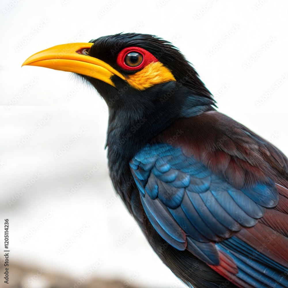 Fototapeta premium Colourful Birds ai generated