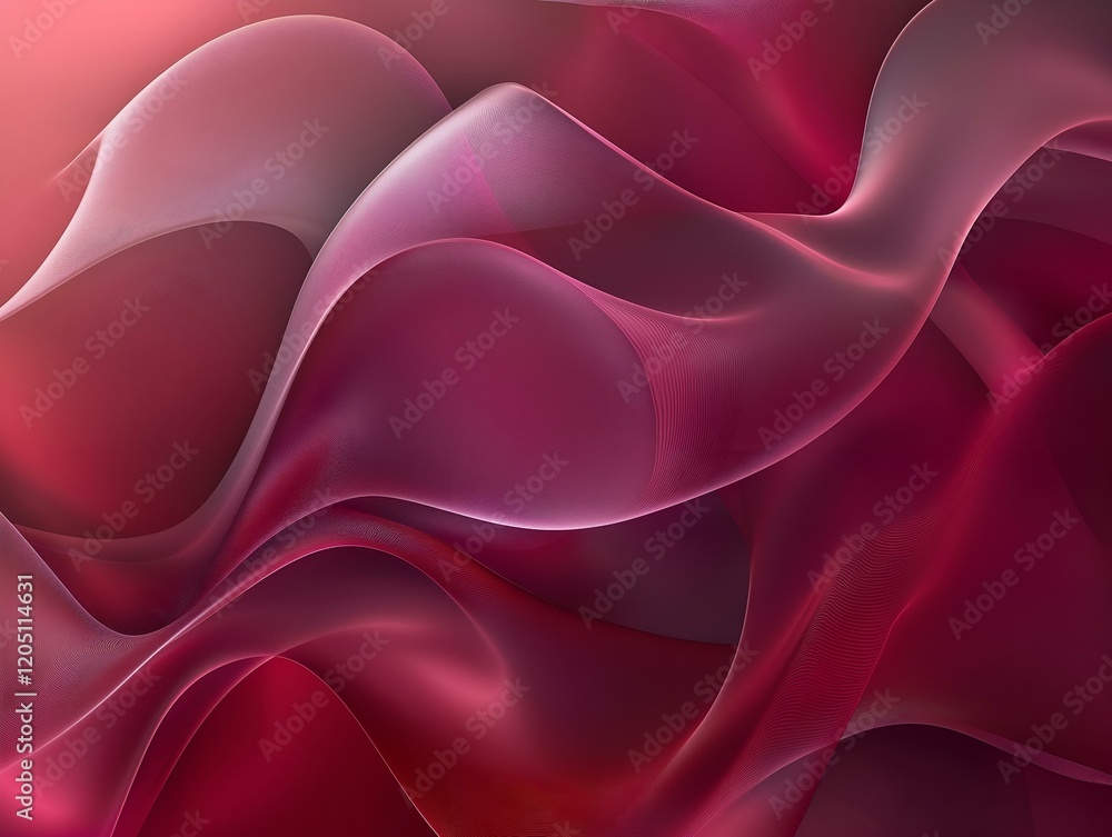 Obraz premium flowing pink silk abstract background elegant flowing pink silk abstract design