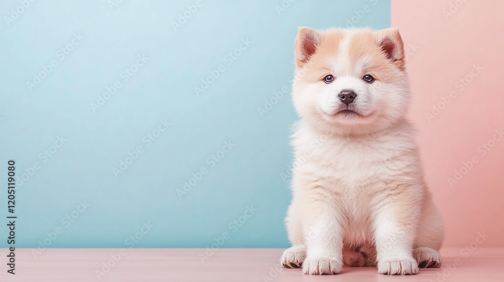 Adorable Puppy Portrait - Sweet and Playful Adorable Puppy Portrait - Sweet and Playful