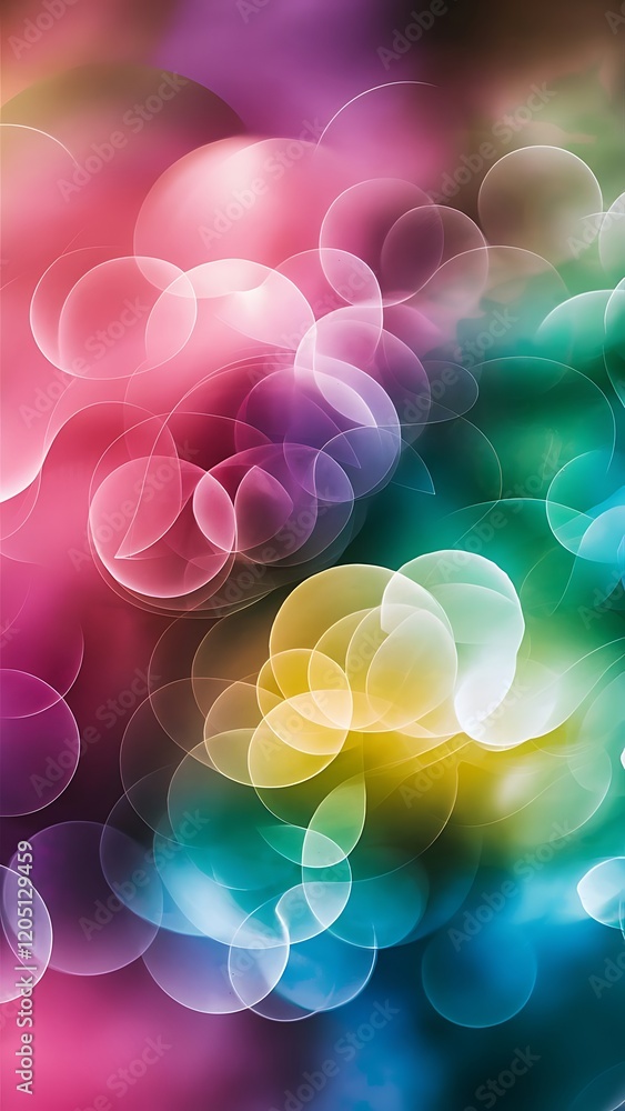 Abstract colorful bokeh background. creative background defocused Abstract colorful bokeh background. creative background defocused