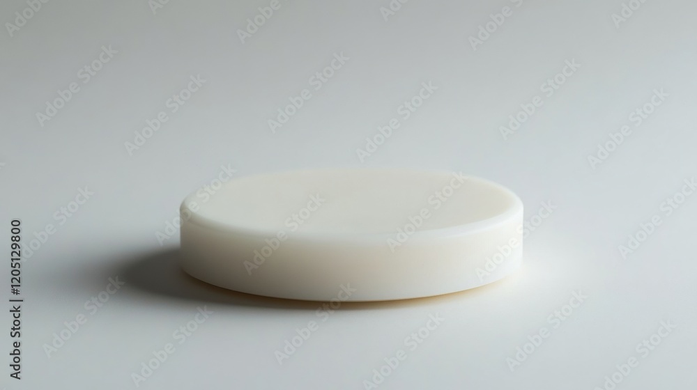 Minimalist White Circle on Soft Background for Elegant Design Use Minimalist White Circle on Soft Background for Elegant Design Use