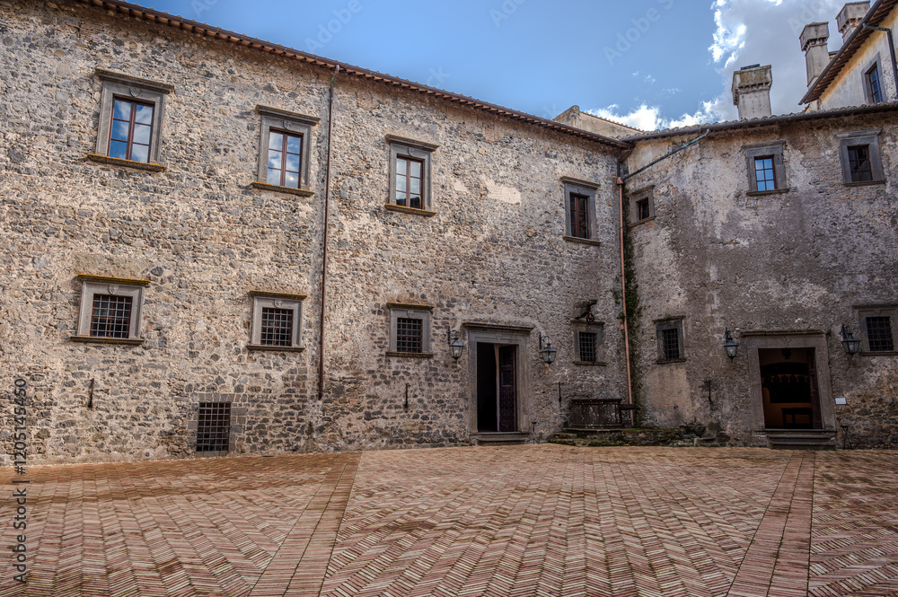 Bracciano, Italy. The Orsini-Odescalchi Castle, also known as Bracciano Castle Bracciano, Italy. The Orsini-Odescalchi Castle, also known as Bracciano Castle
