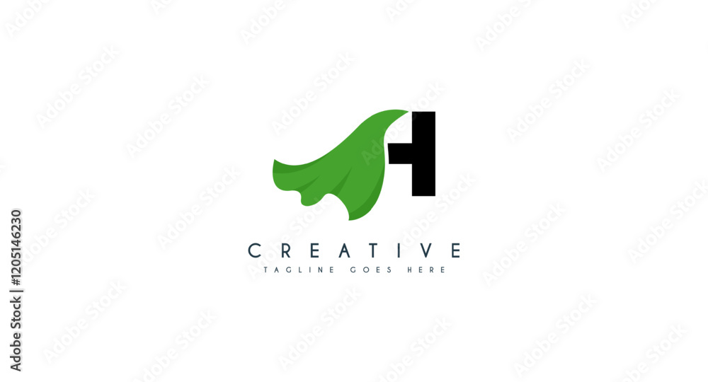 letter H hero logo design letter H hero logo design
