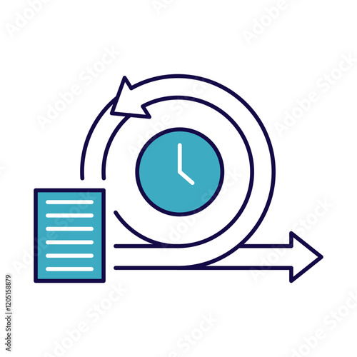 Iteration – Circular Arrows Representing Cyclical Agile Workflows