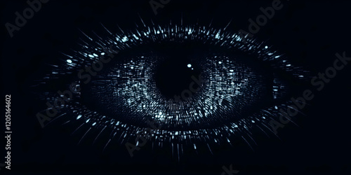 Digital Eye Illustration Sh...