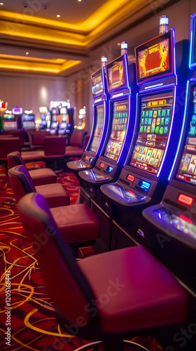 Slot Machines Glow Brightly...