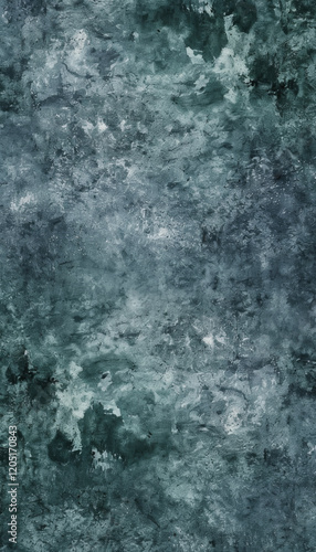 Abstract teal painting background