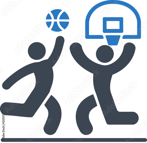 Basketball Dunk Icon