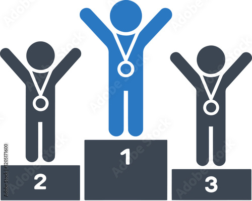 Ranking Podium Icon