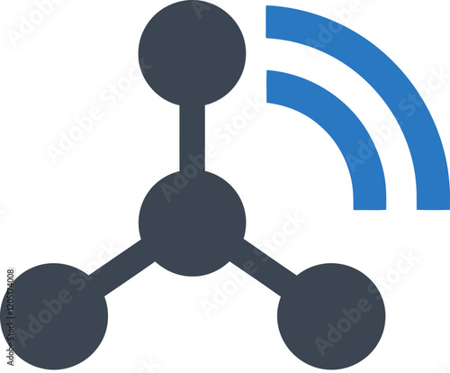 Molecular Connectivity Icon