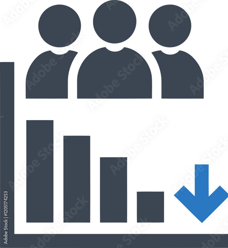 Population Decline Icon