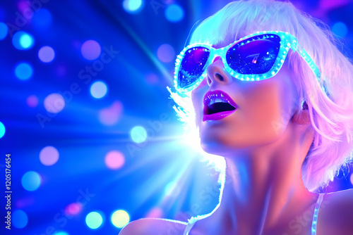 Stylish Woman Wears Light-U...
