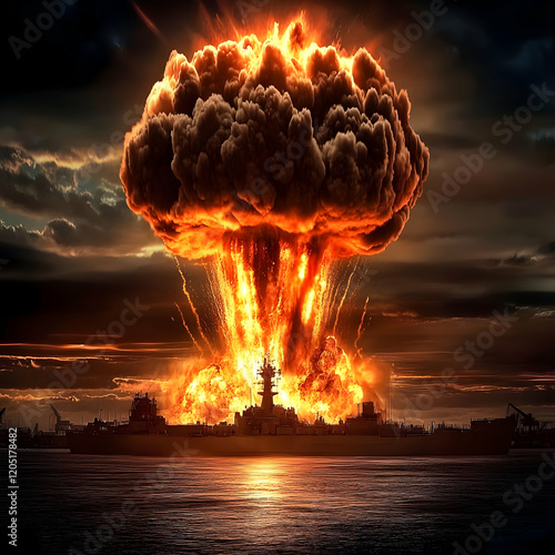 Nuclear Explosion Devastate...