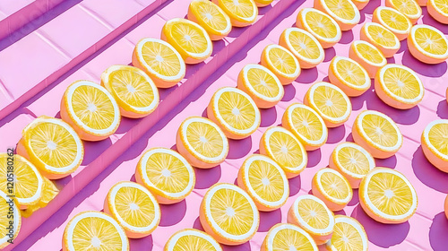 Vibrant Orange Slices Arran...