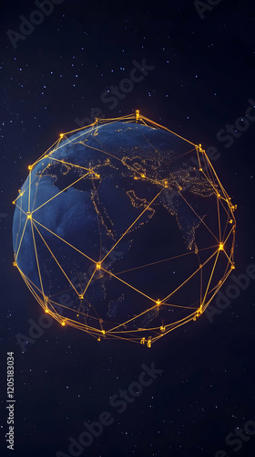 Global Network Illustration...