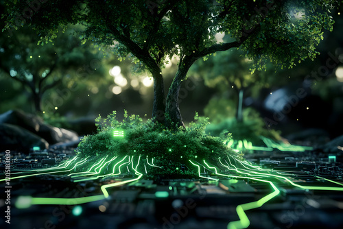 Lush Tree Grows from Futuri...