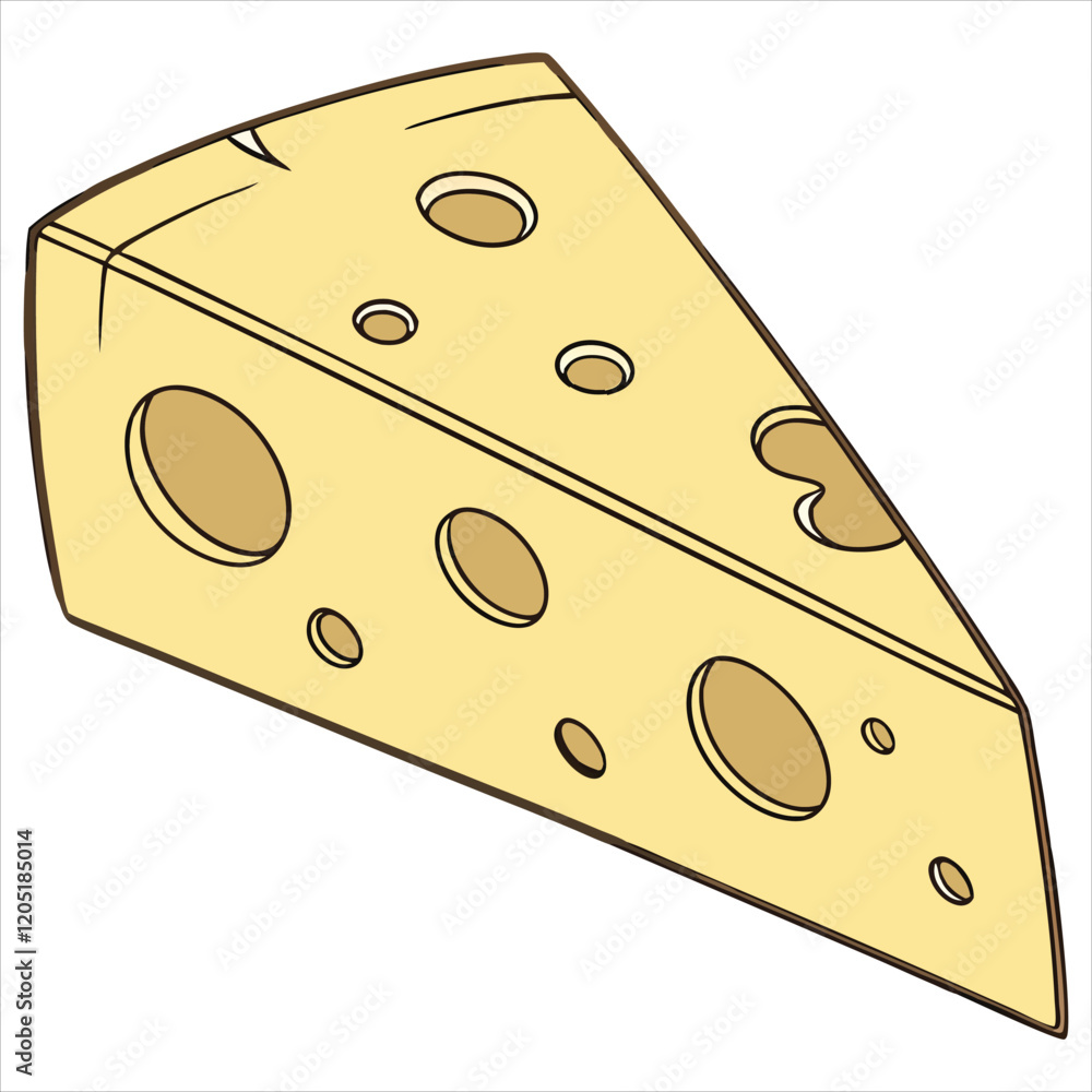 Cheese design art and illustrator eps Cheese design art and illustrator eps