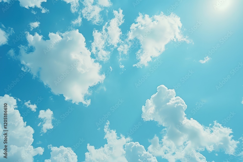 Fototapeta premium Free photo of blue sky with cloud 