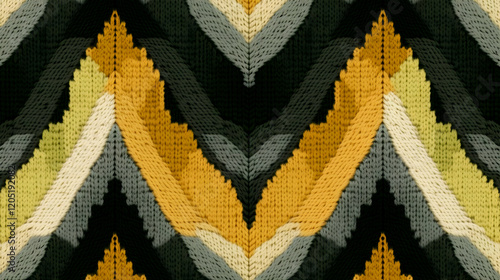 Knitted Fabric Texture Show...