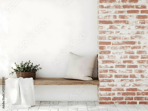Minimalist Interior with Wo...