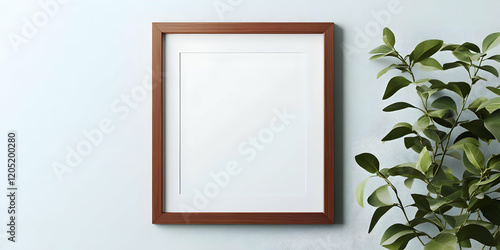 Blank Picture Frame Mockup ...