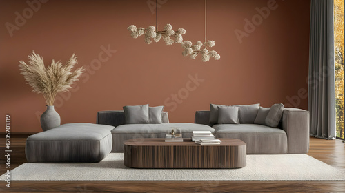 Modern Living Room Interior...