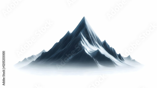 Majestic Mountain Peak Pier...