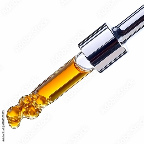 Glass Pipette Dispenses Gol...
