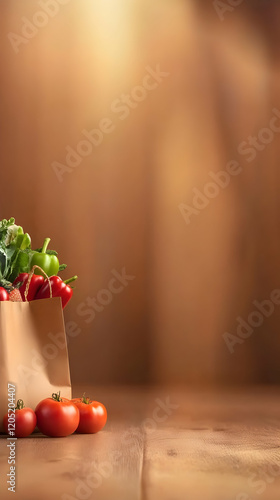 Fresh Vegetables Overflow a...