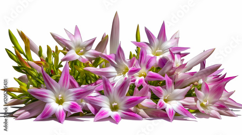 Pink and White Rain Lily Fl...