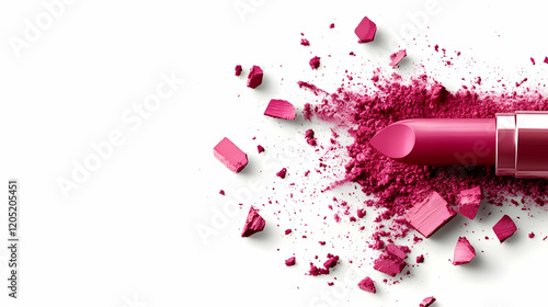 Pink Lipstick Lies on Crush...