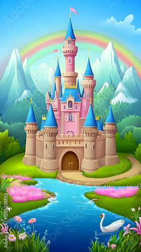 Whimsical Castle Stands Maj...