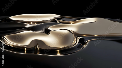 Liquid Gold Flows and Pools...