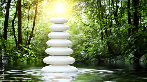White Balancing Stones Stac...
