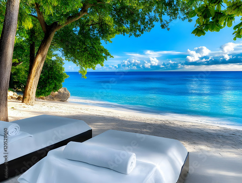 Beach Relaxation: Lounge Ch...