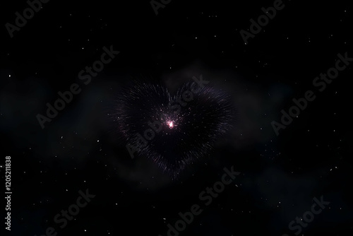 Heart-Shaped Nebula Emits L...