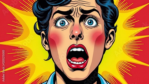 A person’s face contorted in distress, veins bulging from the neck, redness across cheeks, illustrating the physical strain of anxiety in an intense close-up.