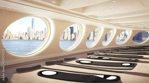 Modern Yoga Studio Overlook...